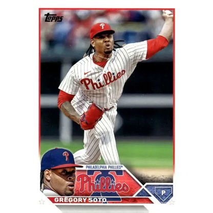 2023 Topps Update Series #US252 Gregory Soto NM-MT Philadelphia Phillies Baseball Card - Baseball Card