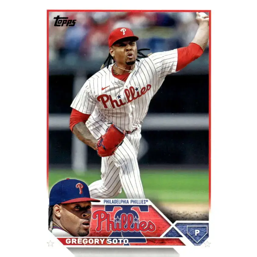 2023 Topps Update Series #US252 Gregory Soto NM-MT Philadelphia Phillies Baseball Card - Baseball Card Single