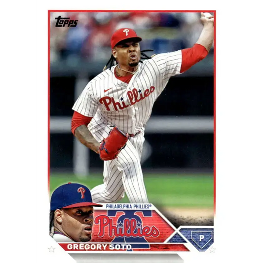 2023 Topps Update Series #US252 Gregory Soto NM-MT Philadelphia Phillies Baseball Card - Baseball Card Single