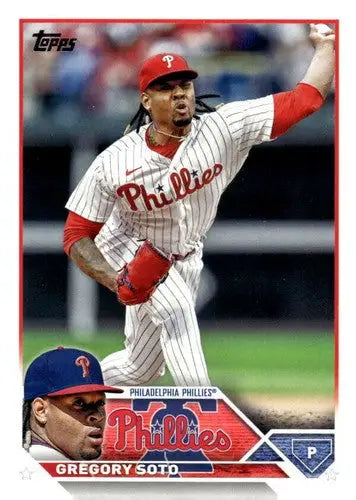 2023 Topps Update Series #US252 Gregory Soto NM-MT Phillies ID:67678 - Baseball Card Single