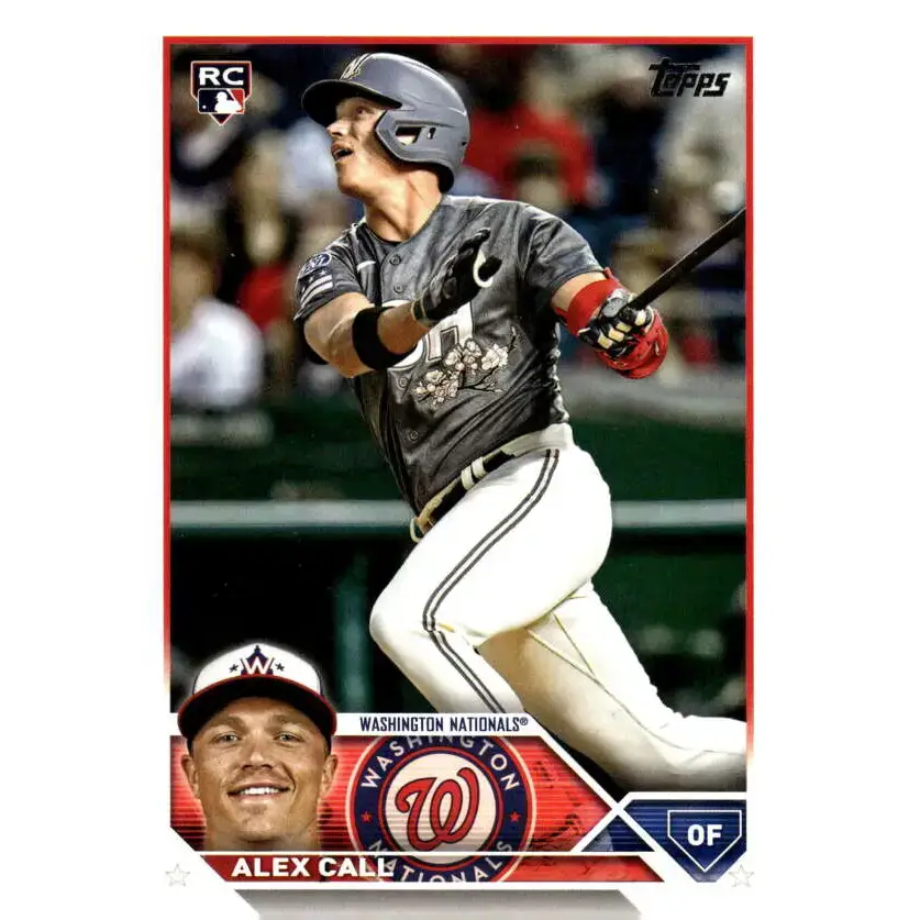 2023 Topps Update Series #US253 Alex Call NM-MT RC Rookie Washington Nationals Baseball Card - Baseball Card