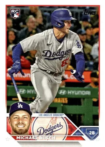 2023 Topps Update Series US256 Michael Busch mint RC rookie baseball card