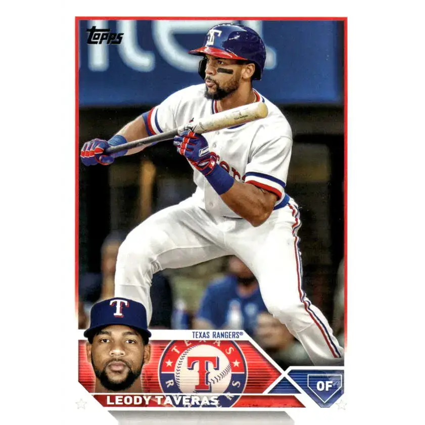 2023 Topps Update Series #US257 Leody Taveras NM-MT Texas Rangers Baseball Card - Baseball Card