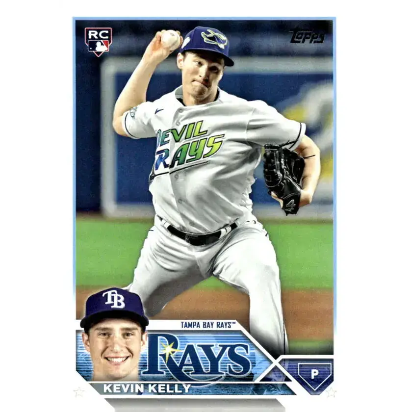 2023 Topps Update Series #US260 Kevin Kelly NM-MT RC Rookie Tampa Bay Rays Baseball Card - Baseball Card