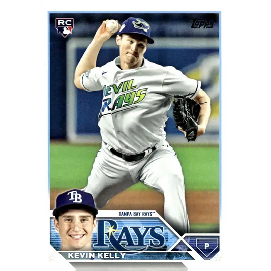 2023 Topps Update Series #US260 Kevin Kelly NM-MT RC Rookie Tampa Bay Rays Baseball Card - Baseball Card