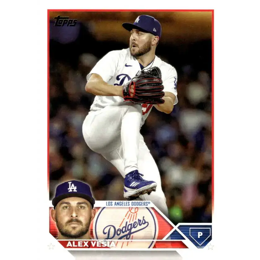 2023 Topps Update Series #US261 Alex Vesia NM-MT Los Angeles Dodgers Baseball Card - Baseball Card