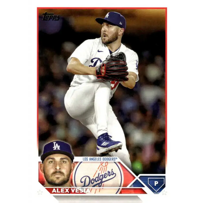 2023 Topps Update Series #US261 Alex Vesia NM-MT Los Angeles Dodgers Baseball Card - Baseball Card
