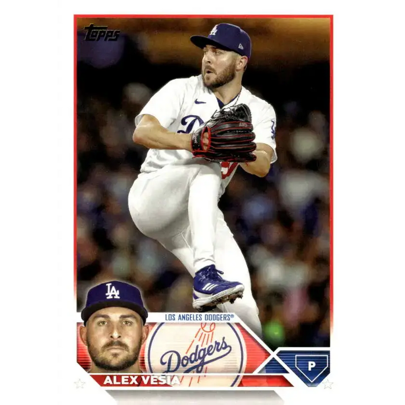 2023 Topps Update Series #US261 Alex Vesia NM-MT Los Angeles Dodgers Baseball Card - Baseball Card Single
