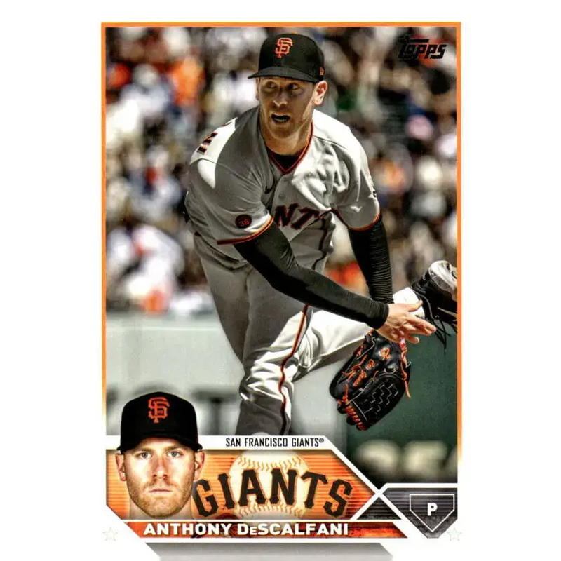 2023 Topps Update Series #US268 Anthony DeScalfani NM-MT San Francisco Giants Baseball Card - Baseball Card Single