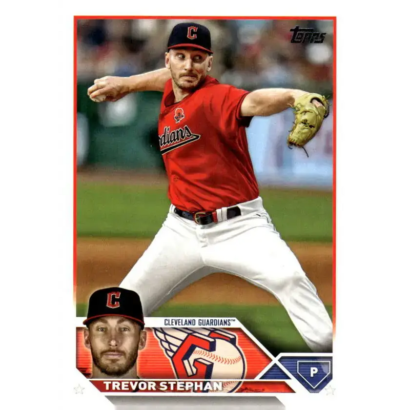 2023 Topps Update Series #US272 Trevor Stephan NM-MT Cleveland Guardians Baseball Card - Baseball Card Single