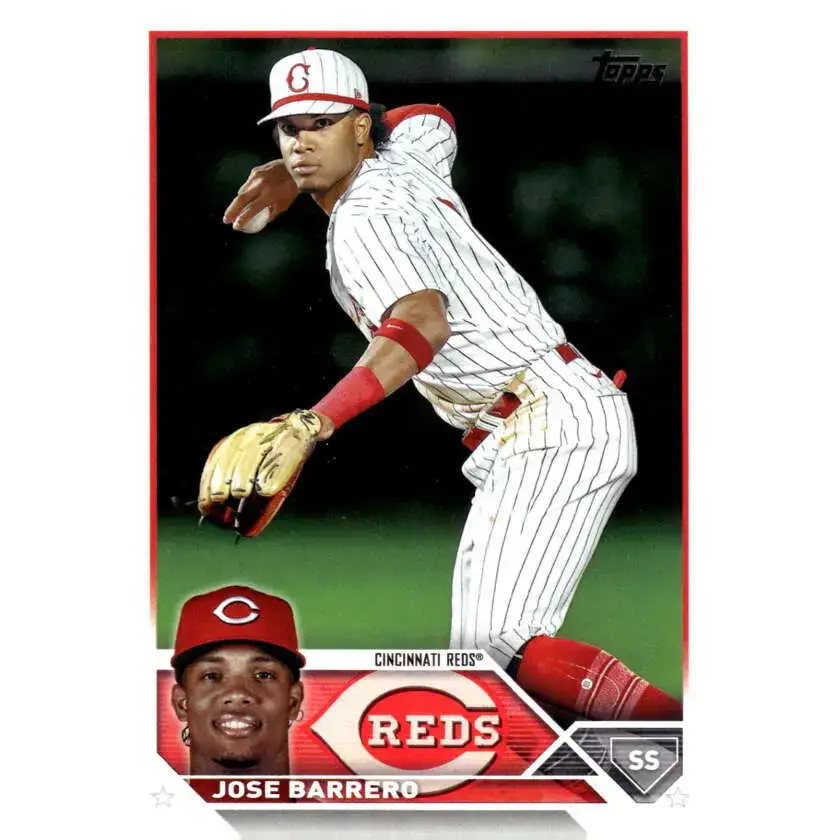 2023 Topps Update Series #US273 Jose Barrero NM-MT Cincinnati Reds Baseball Card - Baseball Card