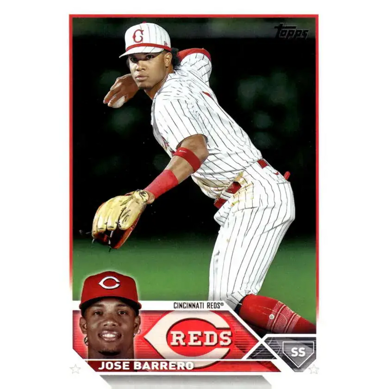 2023 Topps Update Series #US273 Jose Barrero NM-MT Cincinnati Reds Baseball Card - Baseball Card Single