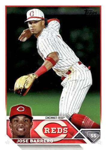 2023 Topps Update Series #US273 Jose Barrero NM-MT Reds ID:73895 - Baseball Card Single