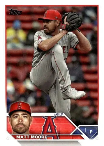 2023 Topps Update Series #US274 Matt Moore NM-MT Angels ID:63875 - Baseball Card Single