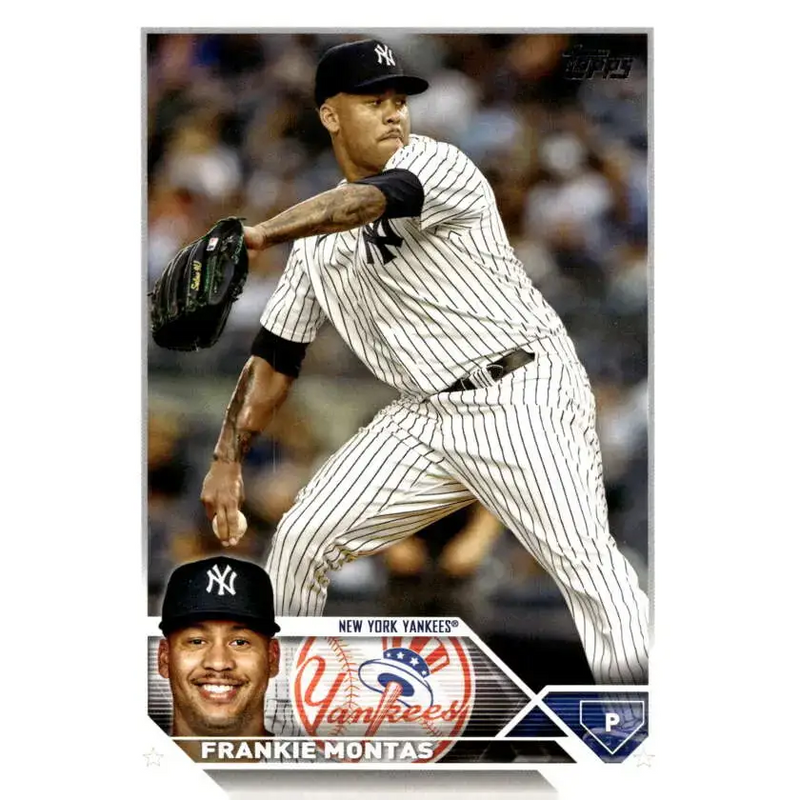 2023 Topps Update Series #US276 Frankie Montas NM-MT New York Yankees Baseball Card - Baseball Card Single