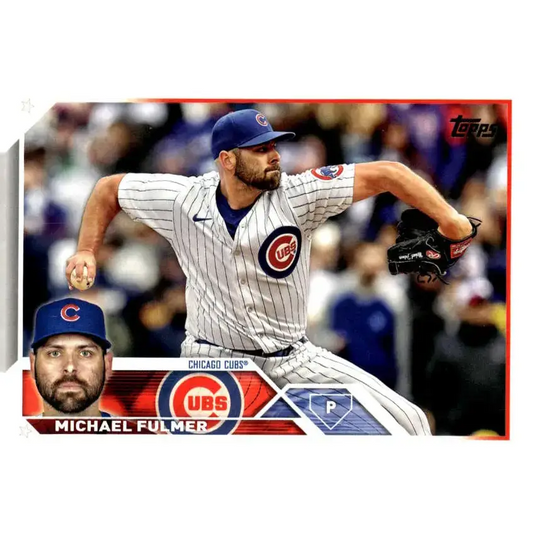 2023 Topps Update Series #US281 Michael Fulmer NM-MT Chicago Cubs Baseball Card - Baseball Card