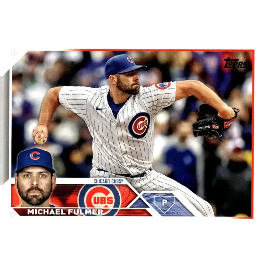 2023 Topps Update Series #US281 Michael Fulmer NM-MT Chicago Cubs Baseball Card - Baseball Card Single