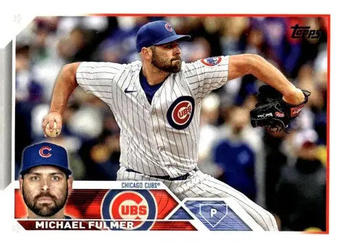 Baseball card featuring Michael Fulmer from 2023 Topps Update Series US281 Near Mint