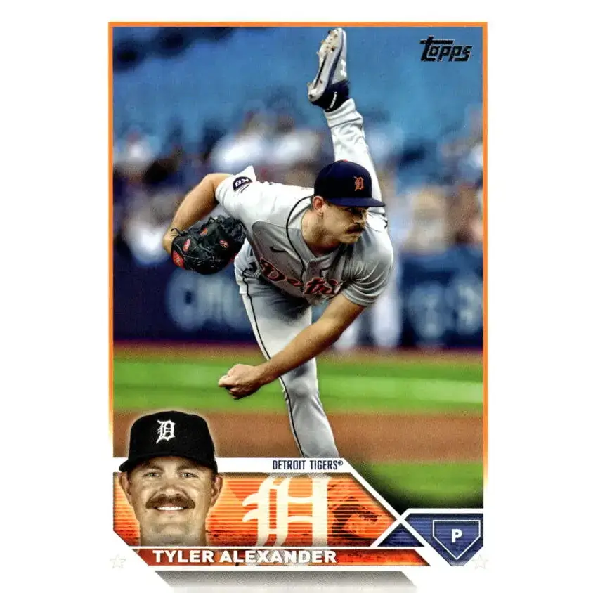 2023 Topps Update Series #US285 Tyler Alexander NM-MT Detroit Tigers Baseball Card - Baseball Card