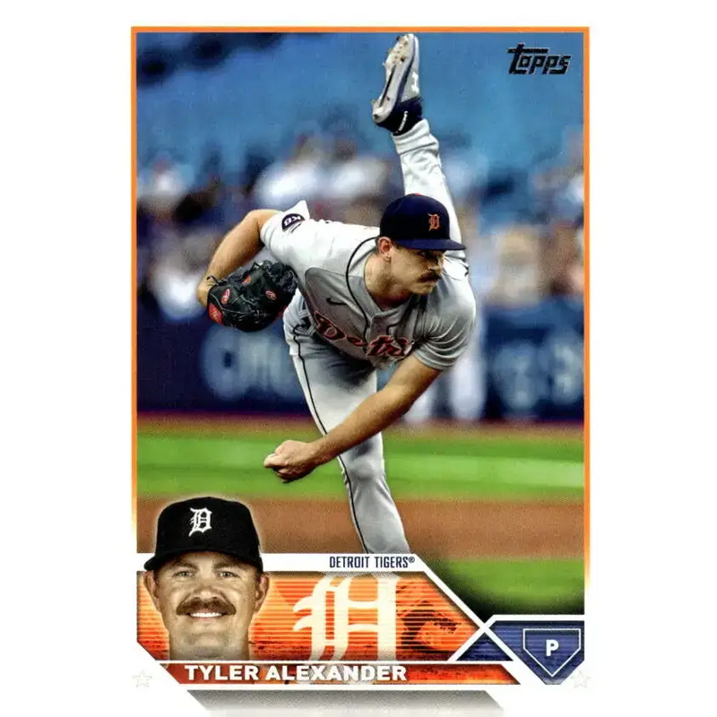 2023 Topps Update Series #US285 Tyler Alexander NM-MT Detroit Tigers Baseball Card - Baseball Card Single
