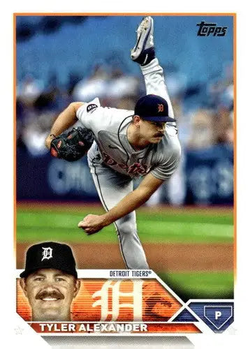 2023 Topps Update Series #US285 Tyler Alexander NM-MT Tigers ID:63492 - Baseball Card Single