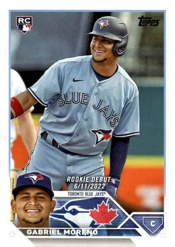 2023 Topps Update Series #US290 Gabriel Moreno NM-MT Blue Jays Rookie D ID:67688 - Baseball Card Single