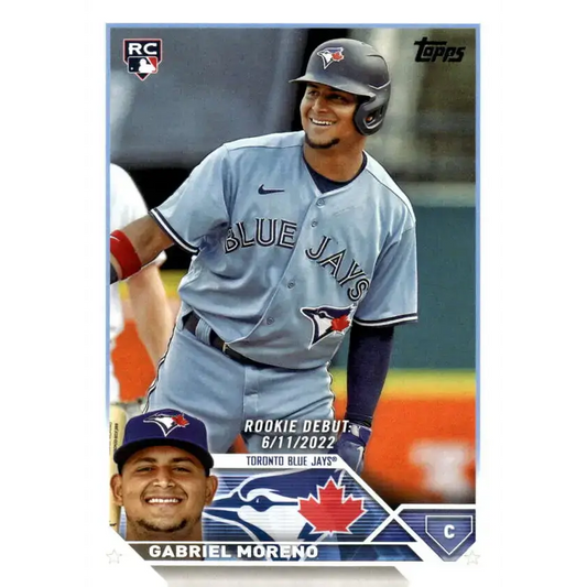 2023 Topps Update Series #US290 Gabriel Moreno NM-MT Toronto Blue Jays Baseball Card - Baseball Card Single
