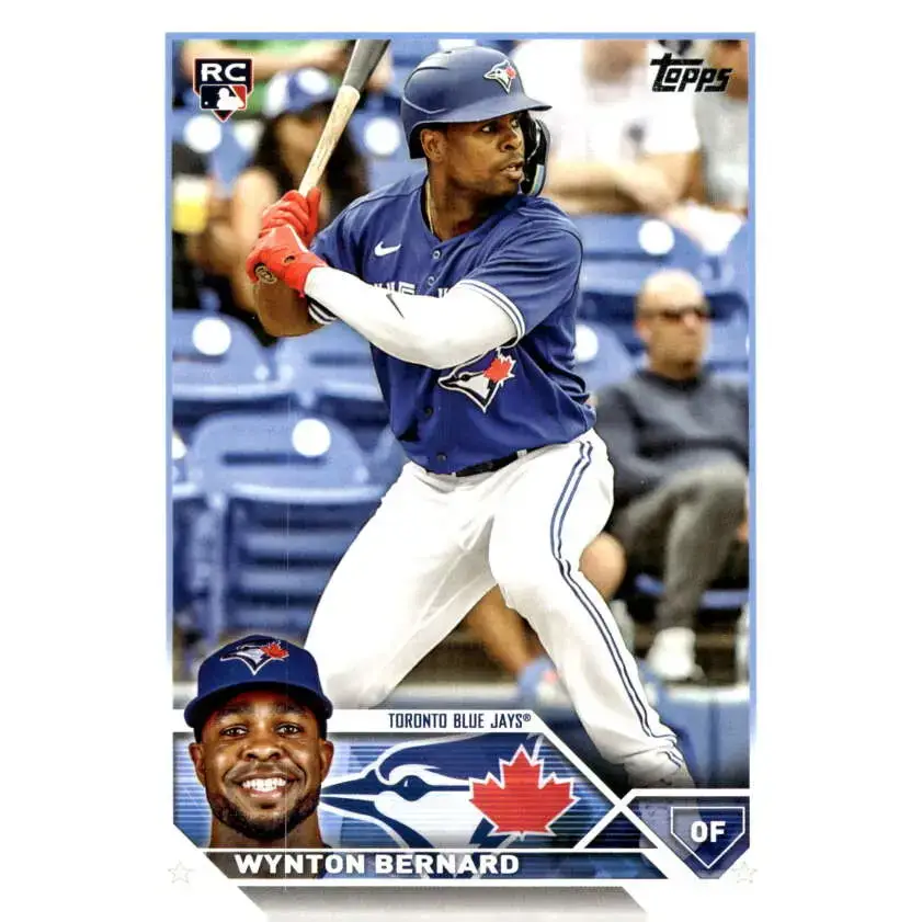 2023 Topps Update Series #US293 Wynton Bernard NM-MT RC Rookie Toronto Blue Jays Baseball Card - Baseball Card