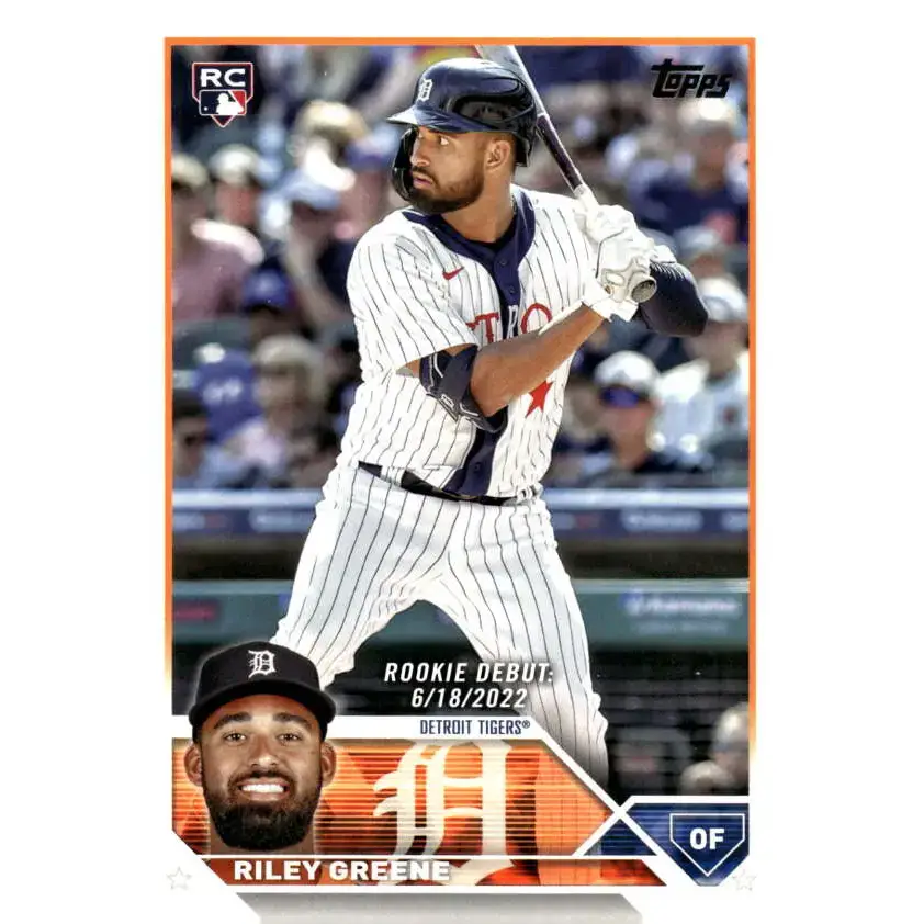 2023 Topps Update Series #US298 Riley Greene NM-MT Detroit Tigers Baseball Card - Baseball Card