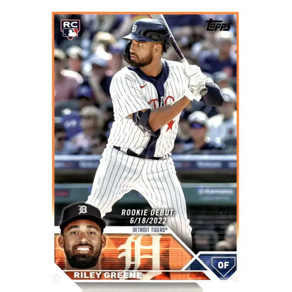 2023 Topps Update Series #US298 Riley Greene NM-MT Detroit Tigers Baseball Card - Baseball Card