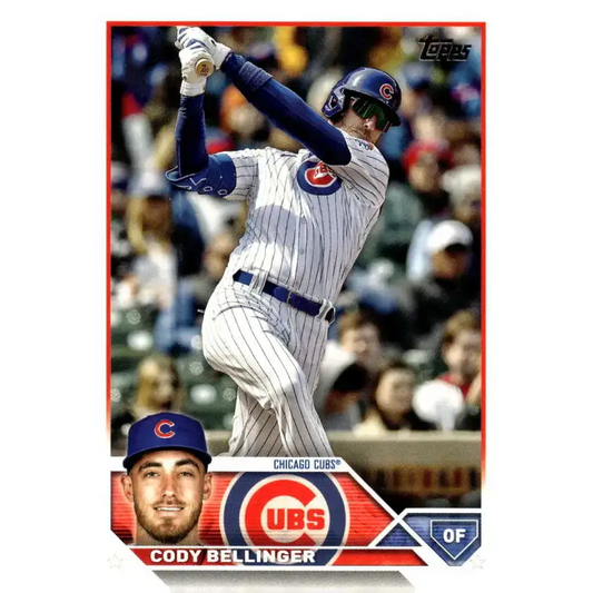 2023 Topps Update Series #US300 Cody Bellinger NM-MT Chicago Cubs Baseball Card - Baseball Card Single