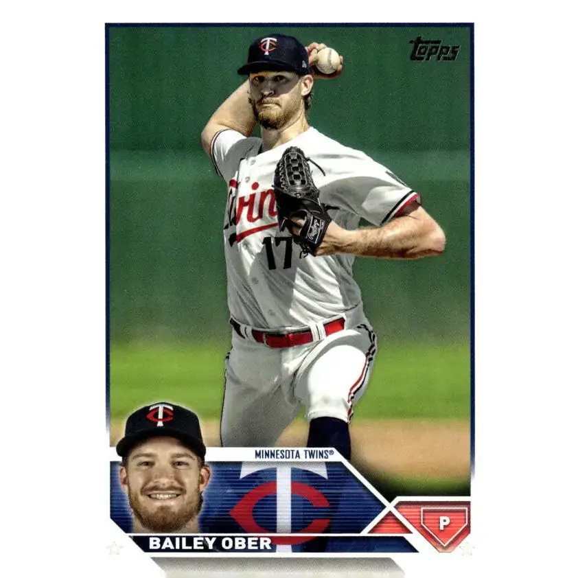 2023 Topps Update Series #US301 Bailey Ober NM-MT Minnesota Twins Baseball Card - Baseball Card