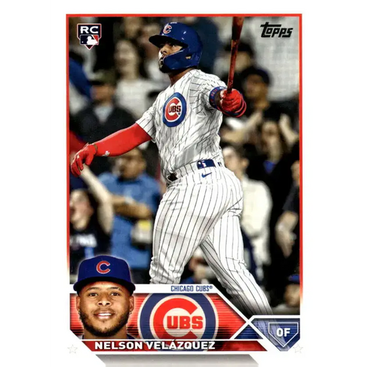 2023 Topps Update Series #US31 Nelson Velazquez NM-MT RC Rookie Chicago Cubs Baseball Card - Baseball Card