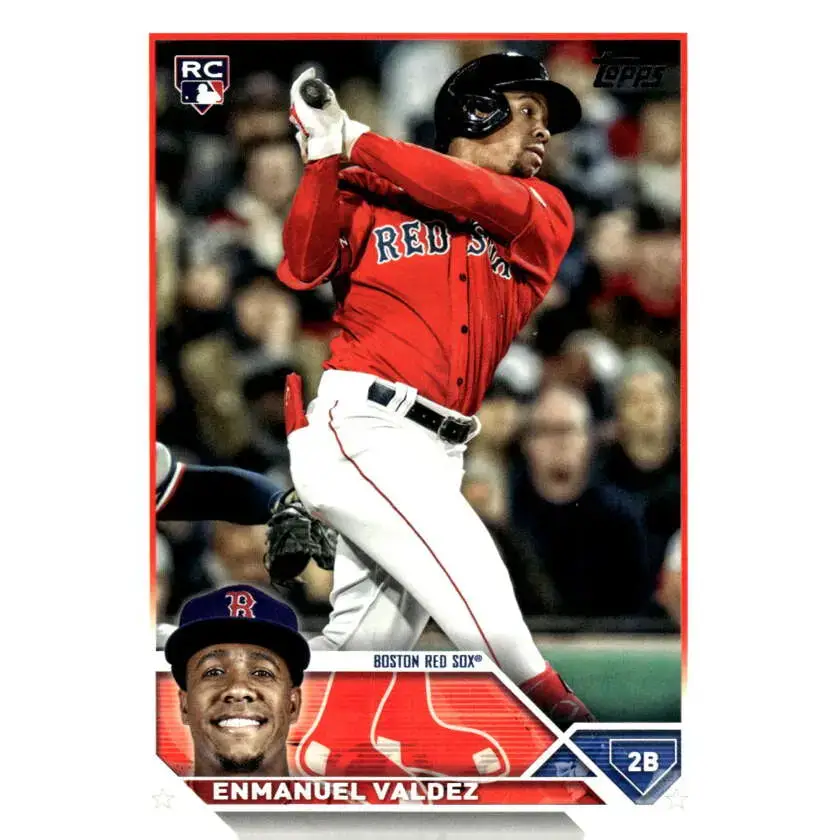 2023 Topps Update Series #US310 Enmanuel Valdez NM-MT RC Rookie Boston Red Sox Baseball Card - Baseball Card