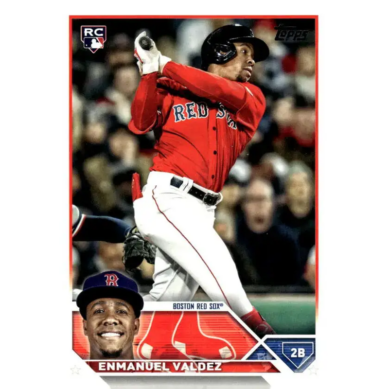 2023 Topps Update Series #US310 Enmanuel Valdez NM-MT RC Rookie Boston Red Sox Baseball Card - Baseball Card Single