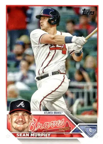 Original gloss 2023 Topps Update Series US33 Sean Murphy baseball card near mint
