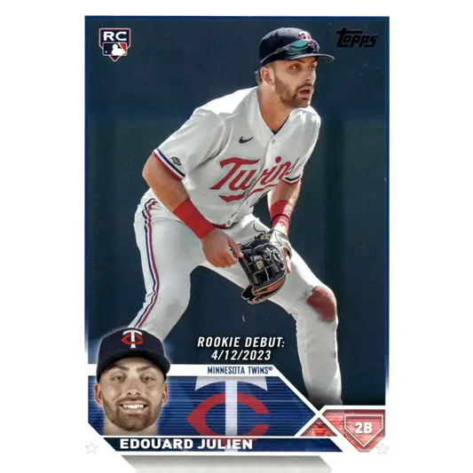 2023 Topps Update Series #US46 Edouard Julien NM-MT Minnesota Twins Baseball Card - Baseball Card
