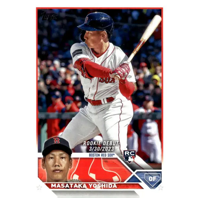 2023 Topps Update Series #US5 Masataka Yoshida NM-MT Boston Red Sox Baseball Card - Baseball Card Single