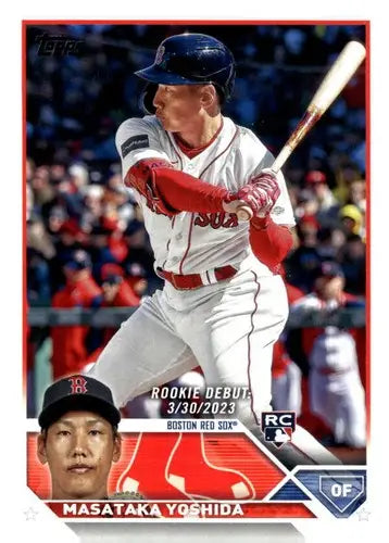 2023 Topps Update Series #US5 Masataka Yoshida NM-MT Red Sox Rookie Deb ID:67628 - Baseball Card Single