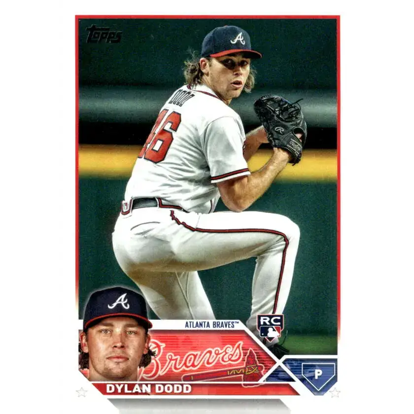 2023 Topps Update Series #US51 Dylan Dodd NM-MT RC Rookie Atlanta Braves Baseball Card - Baseball Card Single