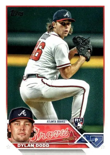 2023 Topps Update Series #US51 Dylan Dodd NM-MT RC Rookie Braves ID:67641 - Baseball Card Single