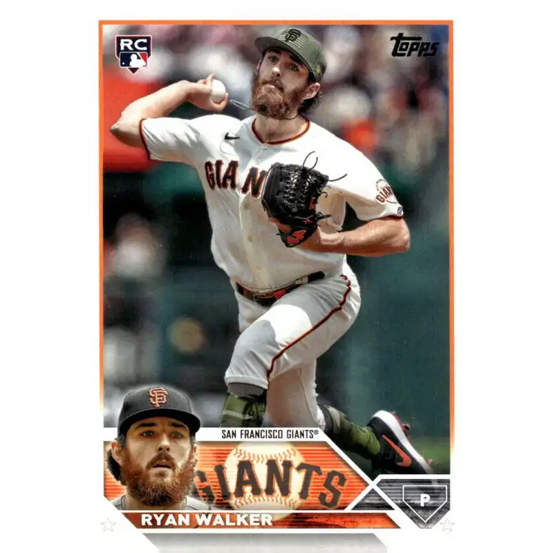 2023 Topps Update Series #US58 Ryan Walker NM-MT RC Rookie San Francisco Giants Baseball Card - Baseball Card Single