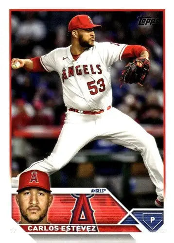 2023 Topps Update Series #US63 Carlos Estevez NM-MT Angels ID:63817 - Baseball Card Single