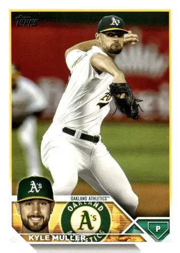 2023 Topps Update Series #US64 Kyle Muller NM-MT Athletics ID:67050 - Baseball Card Single