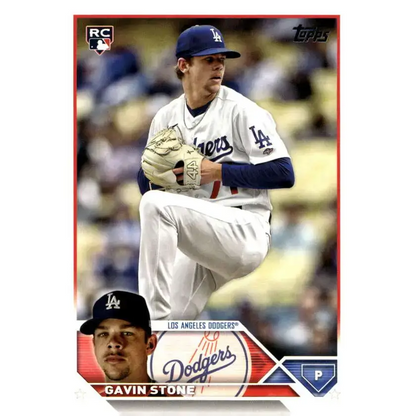 2023 Topps Update Series #US70 Gavin Stone NM-MT RC Rookie Los Angeles Dodgers Baseball Card - Baseball Card