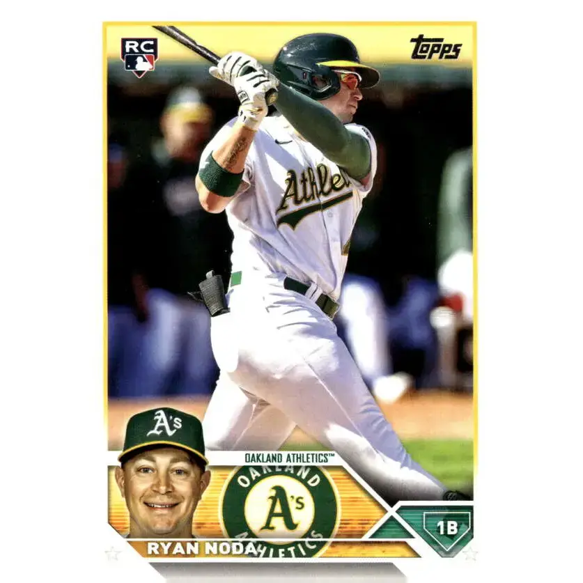 2023 Topps Update Series #US75 Ryan Noda NM-MT RC Rookie Oakland Athletics Baseball Card - Baseball Card