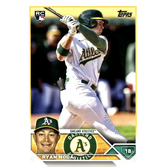 2023 Topps Update Series #US75 Ryan Noda NM-MT RC Rookie Oakland Athletics Baseball Card - Baseball Card