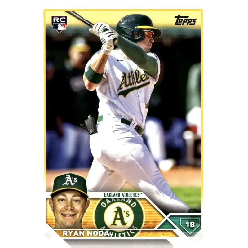 2023 Topps Update Series #US75 Ryan Noda NM-MT RC Rookie Oakland Athletics Baseball Card - Baseball Card Single