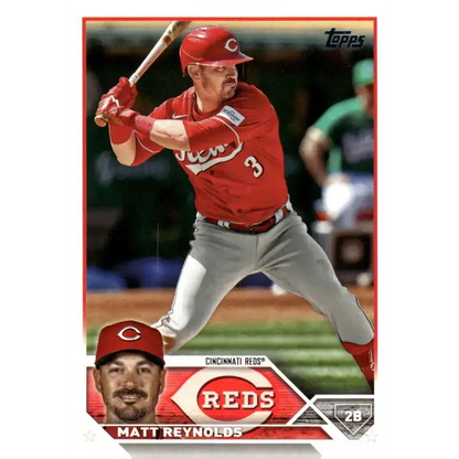 2023 Topps Update Series #US79 Matt Reynolds NM-MT Cincinnati Reds Baseball Card - Baseball Card