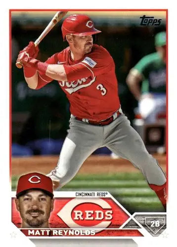 2023 Topps Update Series #US79 Matt Reynolds NM-MT Reds ID:67645 - Baseball Card Single